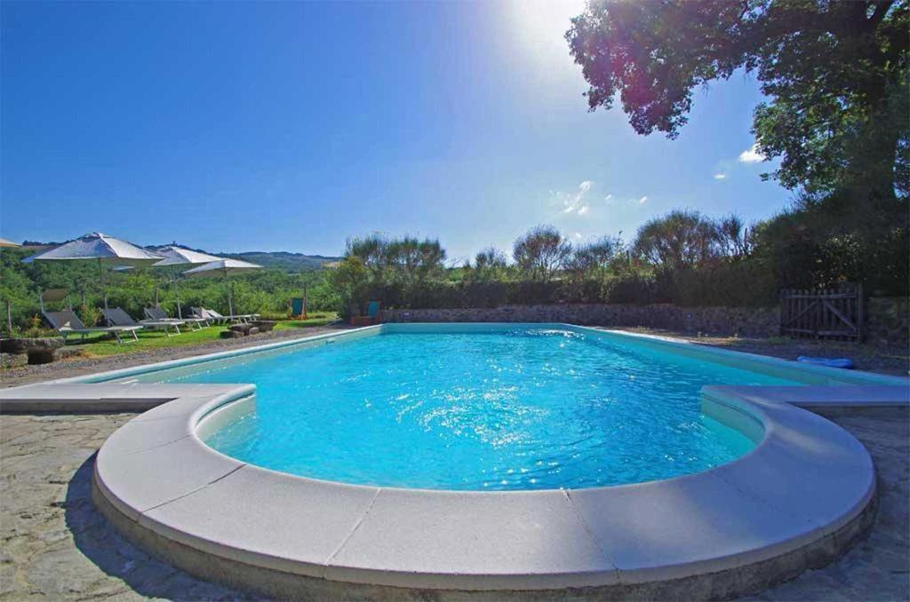 Cottage Le Ginestre Con Piscina In Val D'Orcia Radicofani Eksteriør billede